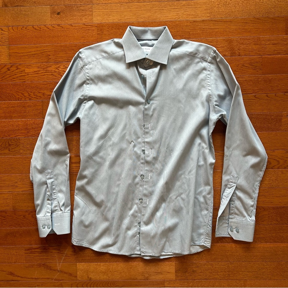 Eton Dress Shirt Slim Fit Blue